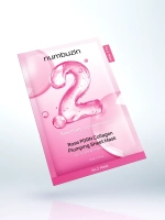 Numbuzin Увлажняющая тканевая маска с ПДРН розы и коллагеном для сияния кожи No.2 Rose PDRN Collagen Plumping Sheet Mask 33 мл х 5 шт