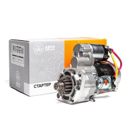 Стартер редукторный, DOOSAN, КМЗ, дв. CUMMINS, 12 В, 3.5/4.9 кВт, 15 зуб. (ан. 4900574, S1212208600, K1019334)