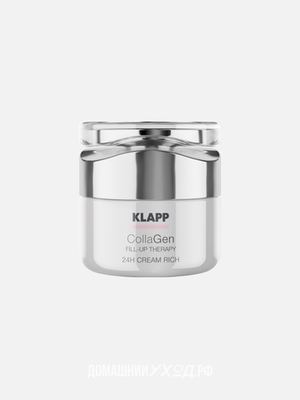 Крем питательный CollaGen 24H Cream Rich, Klapp, 50 мл