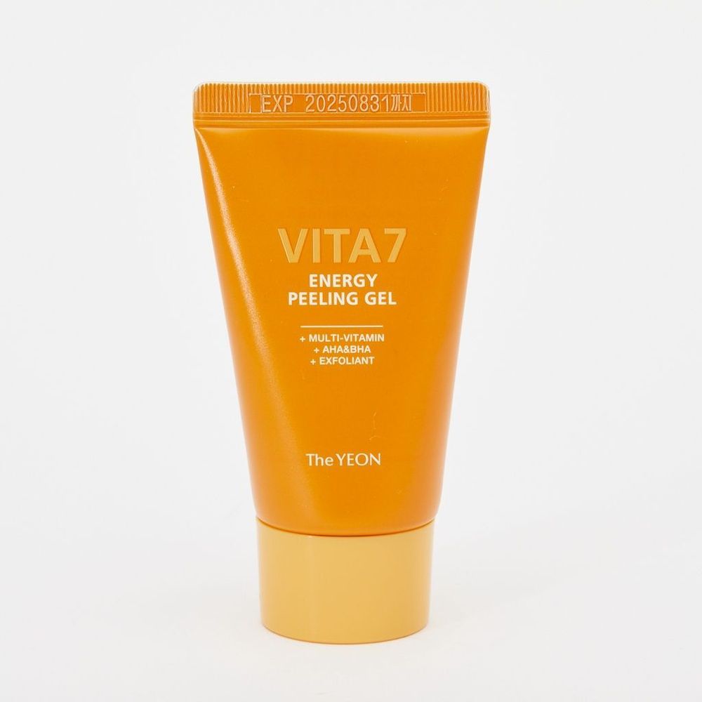 TheYEON Гель для лица энергетический с AHA-BHA кислотами - Vita7 energy peeling gel, 30мл