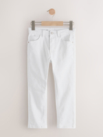 Джинсы стрейч для мальчика Next C76-537, Белый