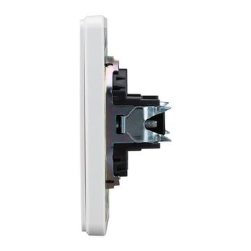 Розетка ROUND HDMI с/у перламутр KRANZ