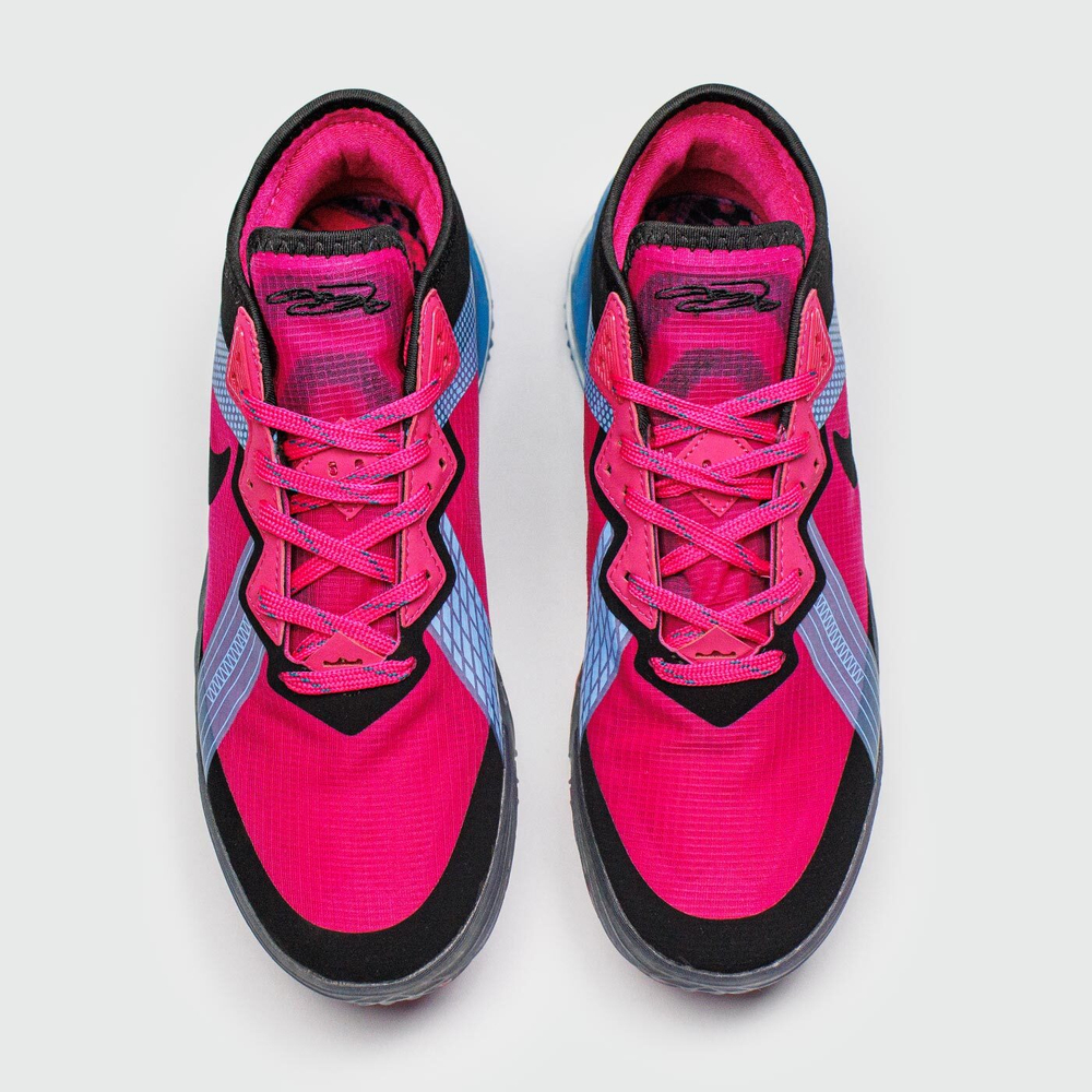 Кроссовки Nike Lebron 18 Low Red Black Blue