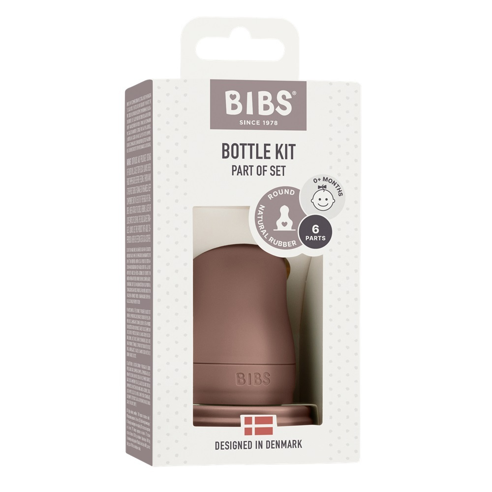 BIBS Bottle Kit Latex Woodchuck - Набор аксессуаров с латексной соской