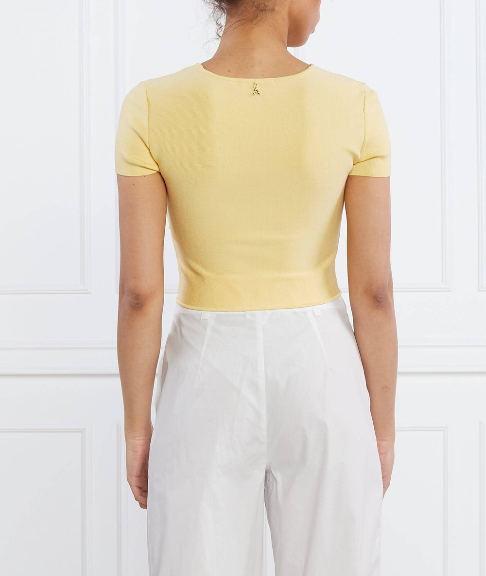 Блузка MAGLIA/KNIT Patrizia Pepe - желтый(2K0173 K095)