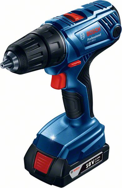 Аккумуляторная дрель-шуруповерт Bosch GSR 180-LI 2.0Ah x2 Case 06019F8123