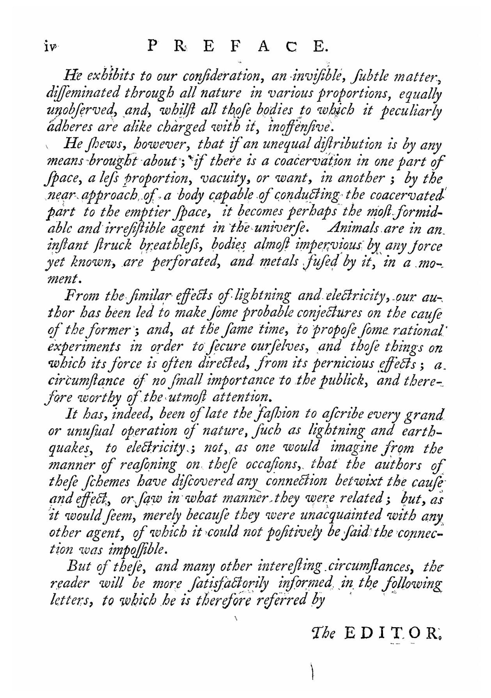 Experiments and observations on electricity, made at Philadelphia in America, by Benjamin Franklin | B. Franklin