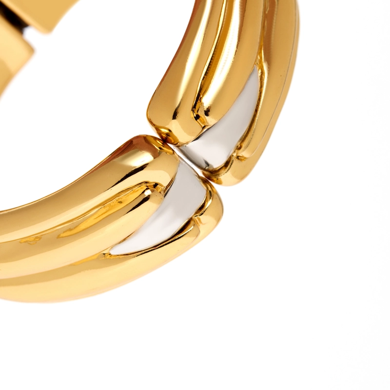 Браслет Двуцветная Пена – Золото