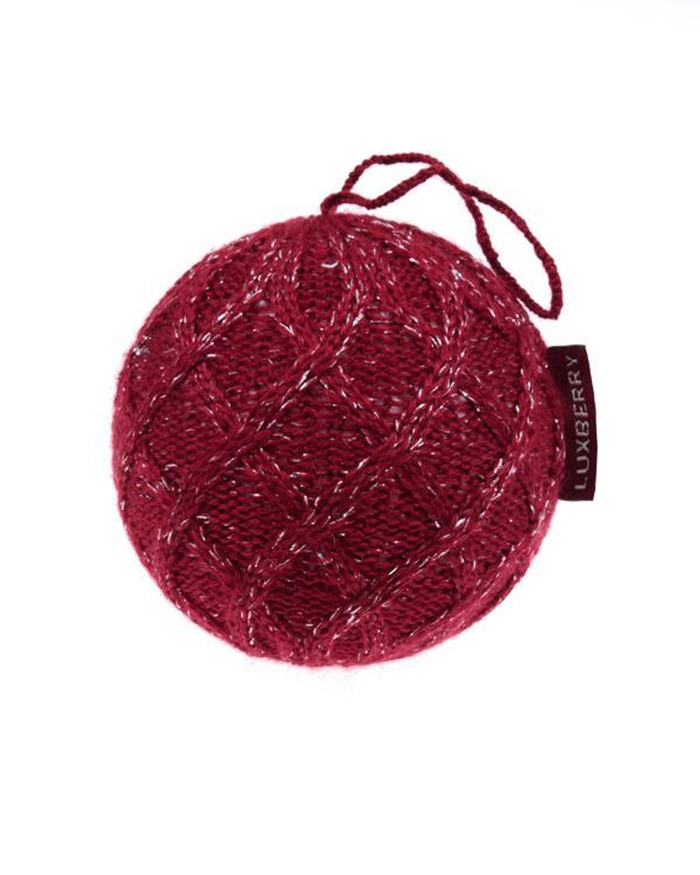 Шар декоративный Luxberry Snowberry бордовый Португалия