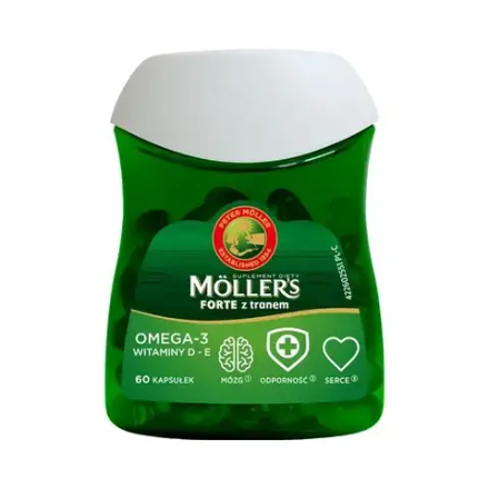 Норвежское диетическое питание Mollers Forte - 60 капсул