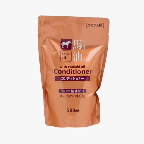 Кондиционер для волос с лошадинным жиром (запаска), Kumano CosmeStation