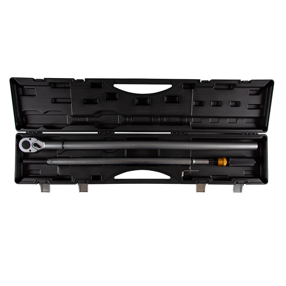 TOLSEN (TT19672) Динамометрический ключ 1", 300-1500 Нм, для левой и правой резьбы, кейс