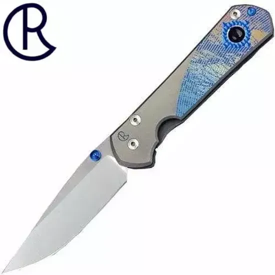 Складной нож Chris Reeve Large Sebenza L21UN K Almandine с клинком из стали CPM-S35VN, рукоять титан