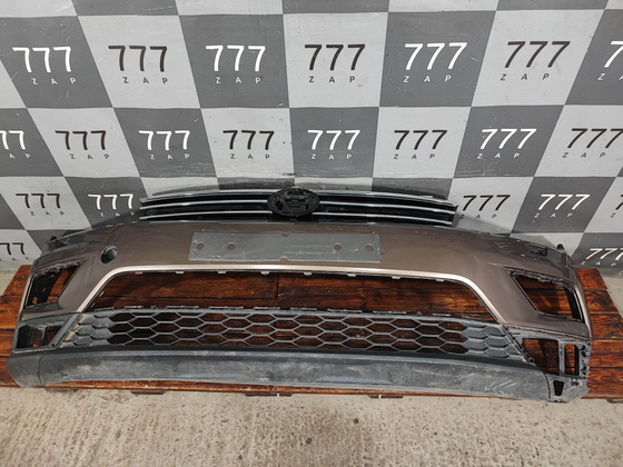 Бампер передний в сборе Volkswagen Tiguan 2 16-20 Б/У Оригинал 5NR807217GRU
