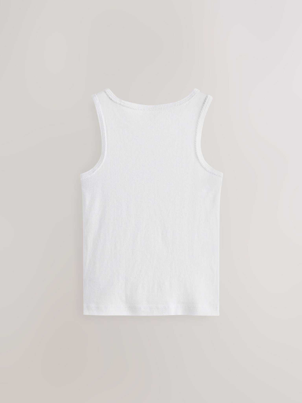 Майка для девочки Next 486-964, 5 шт., Белый