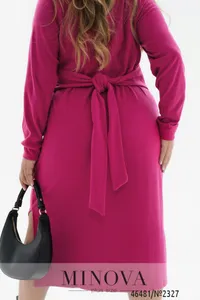 Платье 2327-малиновый Minova