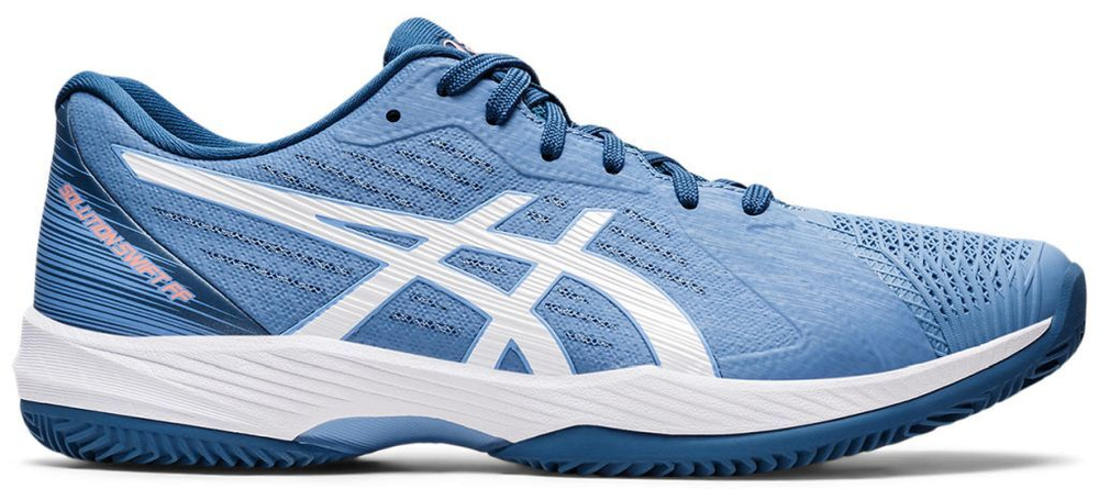 Мужские кроссовки теннисные Asics Solution Swift FF Clay - blue harmony/white