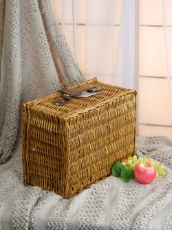 HOLYDAY BASKET Набор для пикника с термосумкой и пледом на 4 персоны