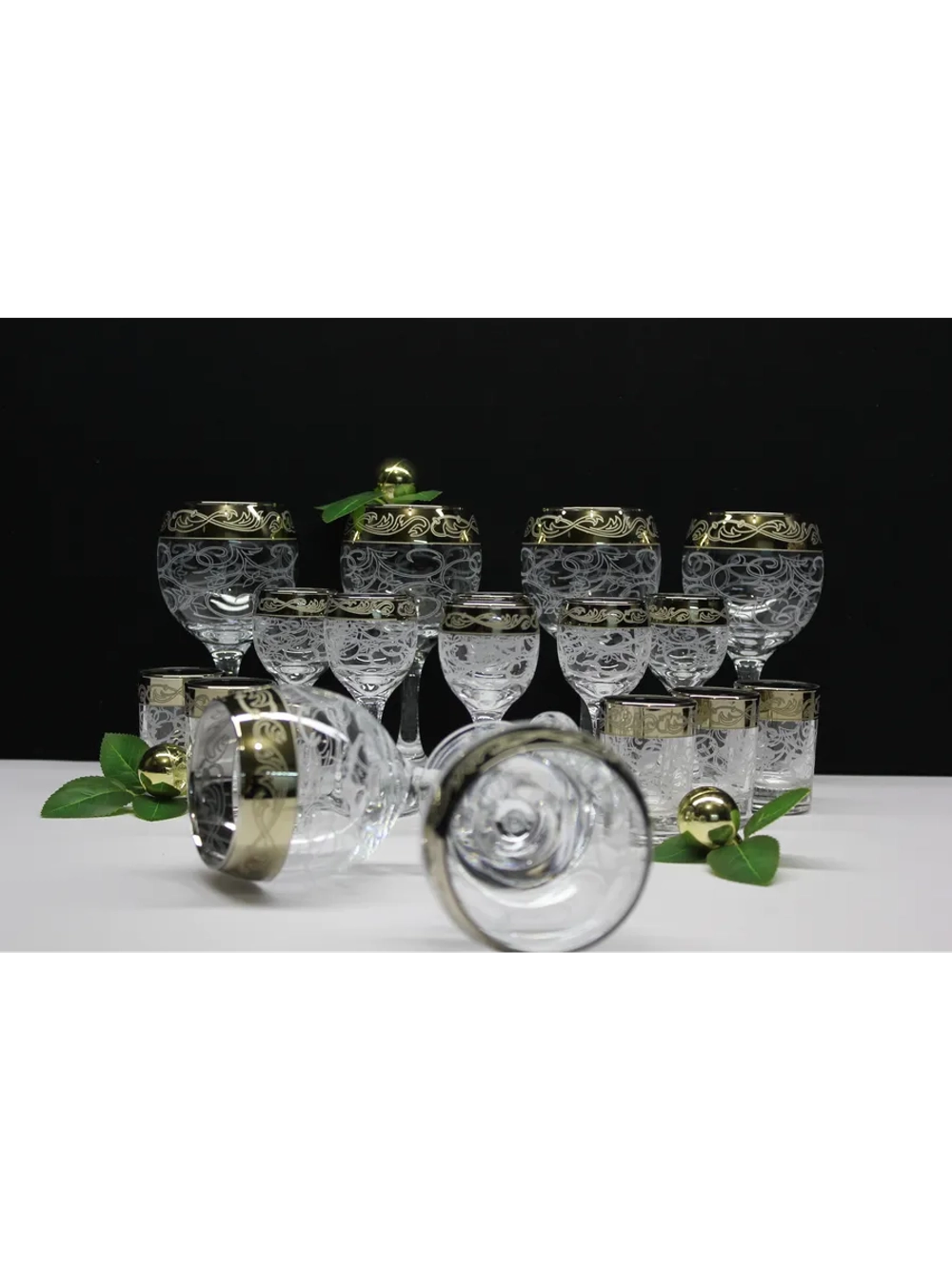 Барный набор 18 предметный с фужером