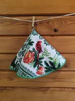 Полотенце кухонное, круглое, 2 шт, вафельное полотно