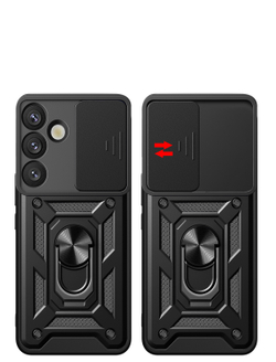 Чехол с кольцом Bumper Case для Samsung Galaxy S24 FE