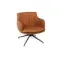 Лаунж кресло Sofia, экокожа терракот