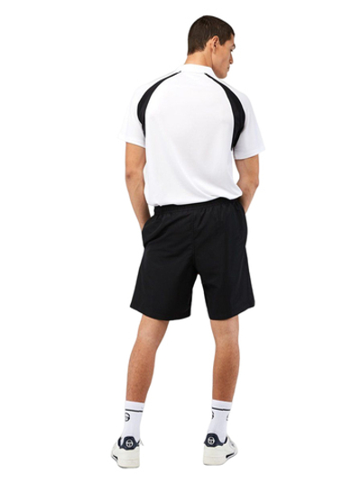 Мужские шорты теннисные Sergio Tacchini Rob Short - black/white