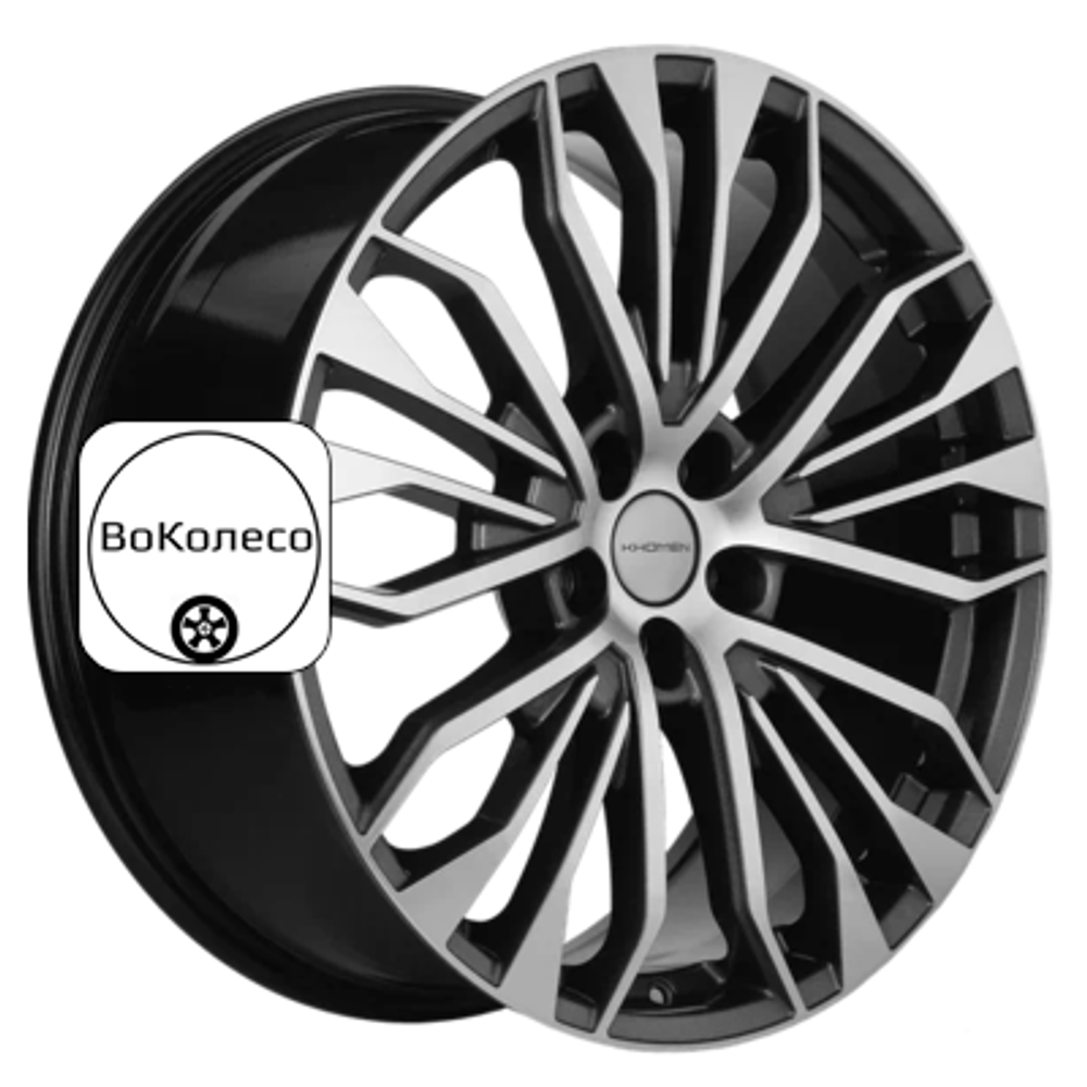 8,5x20/5x108 ET46 D63,4 KHW2009 (Tugella) Gray-FP Khomen Wheels