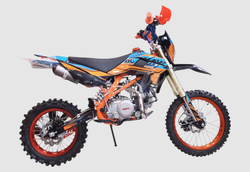 Питбайк KAYO EVOLUTION YX140EM 17/14 KRZ (механ. сцепл., эл. стартер 2022 г.)