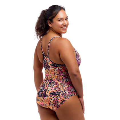 Купальник FUNKITA с поддержкой Tipsy Tiger (Locked In Lucy)