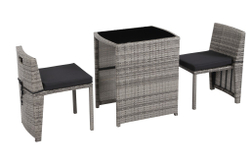Комплект мебели F0821 3 предмета (стол,2 стула)