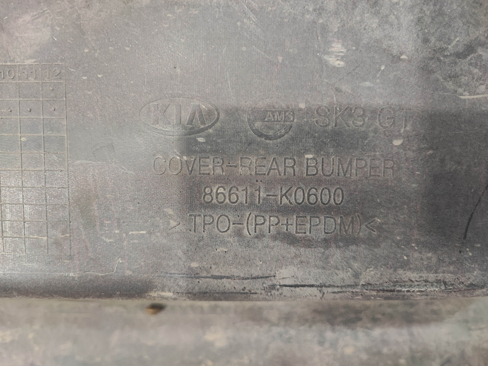 Бампер задний GT-Line Kia Soul 3 (SK3) 19-22 Б/У Оригинал 86611K0600