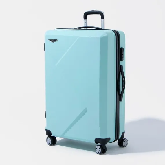 Чемодан большой 28", кодовый замок, цвет бирюзовый