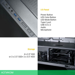 Корпус Lian Li Lancool 205 MESH C ATX без БП Black (G99.OE764CX.00)