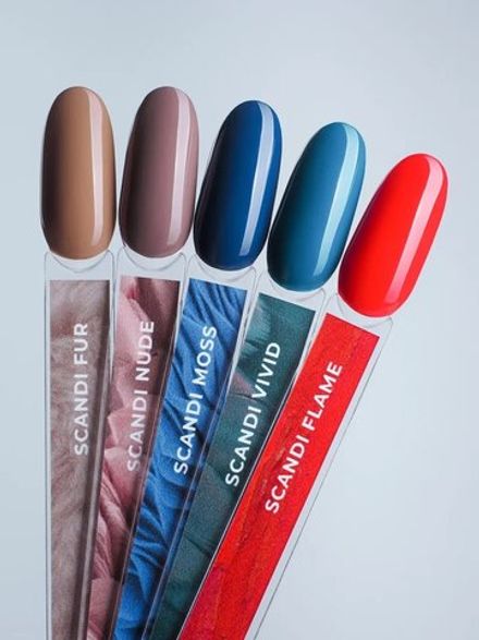 Swanky Stamping Pro Scandi Лак для стемпинга Moss, 6мл