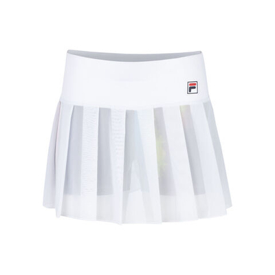 Женская теннисная юбка Fila Jeanne Skirt Women - White, Multicoloured