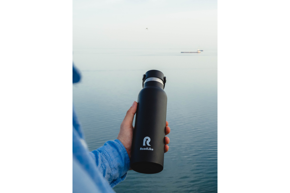 Термобутылка Roadlike Flask 600мл, черный