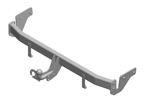 Фаркоп AvtoS для KIA RIO III (2011-2017) с универсальной электрикой и сертификатом в комплекте, арт.(KI 29+electr)