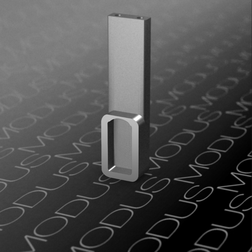 Штангодержатель прямоугольный DT 02 латунь А21