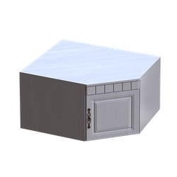 Прованс спальня антресоль угловая