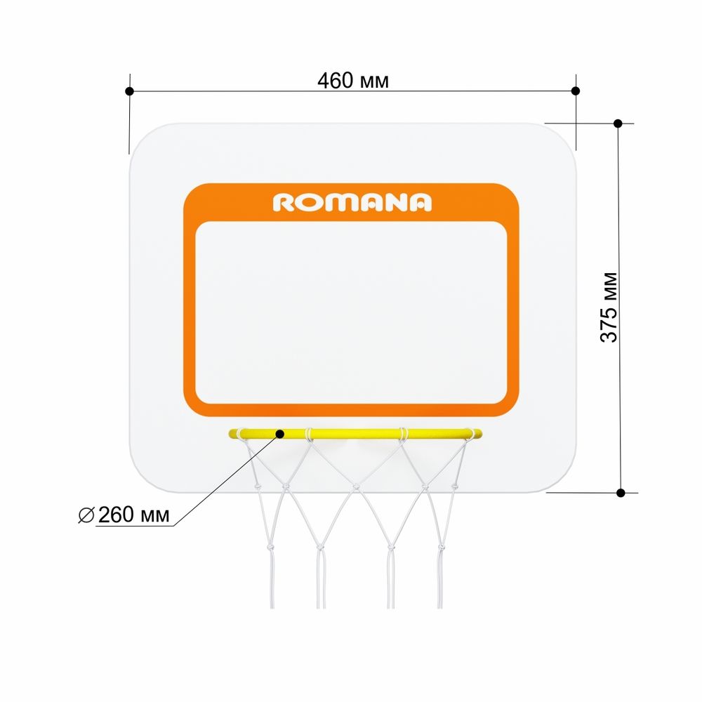 ROMANA Dop12 Щит баскетбольный