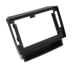 Комплект рамки с разъёмами 10" Toyota Alphard H20, Vellfire 2008-2014 (ПРАВ. руль с полочкой под магнитолой)накладка черная - Car-Smart 9536-10F2