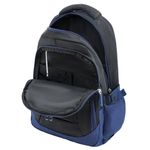 Рюкзак BRAUBERG URBAN универсальный, "Magnetic", черный/темно-синий, 46х31х18 см, 270753