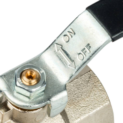 Кран шаровой муфта/резьба полнопроходной (рычаг) 20