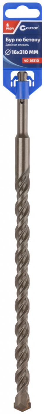 40-16310 Бур по бетону SDS-Plus 16х 310мм CUTOP Profi