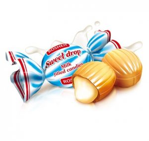 КАРАМЕЛЬ ROSHEN МОЛОЧНАЯ КАПЛЯ ВЕС