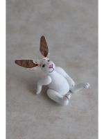 Бумажная выкройка текстильной игрушки Кролик