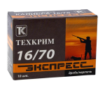 Патрон 16/70 Техкрим "Экспресс" картечь 6,5, коробка 10 шт.