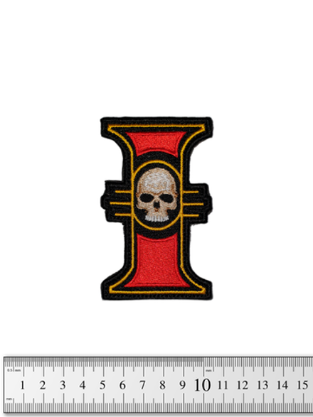 Шеврон Warhammer 40k. Инквизиция вышивка