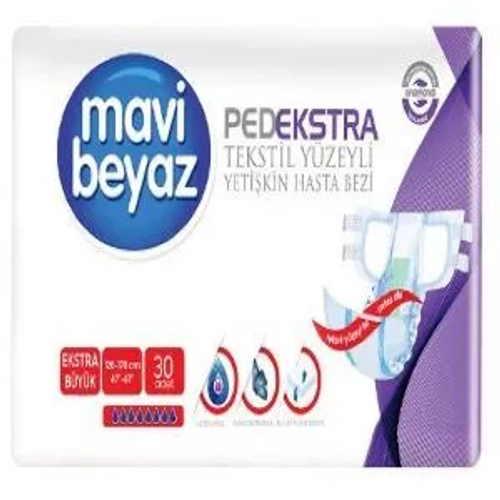 Подгузники для взрослых MAVI BEYAZ - р.XL (120-170 см/30шт.)